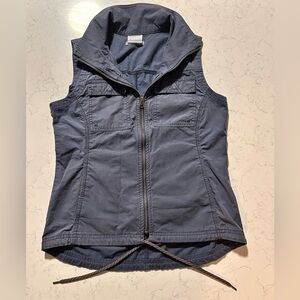 Columbia Women's Navy Blue Zip Vest